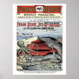 フランク読1902年Jr未来派SF・1902年第1号~8号 ポスター