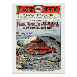 フランク読1902年Jr未来派SF・1902年第1号~8号 ポスター