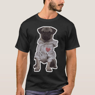 フランク・ザ・パグ・ボーダー Tシャツ