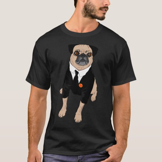 フランク・ザ・パグ Tシャツ (正面)