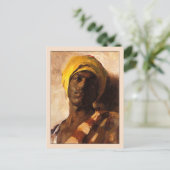 フランク・デュヴェネックによるハレムの警衛 ポストカード (スタンド正面)