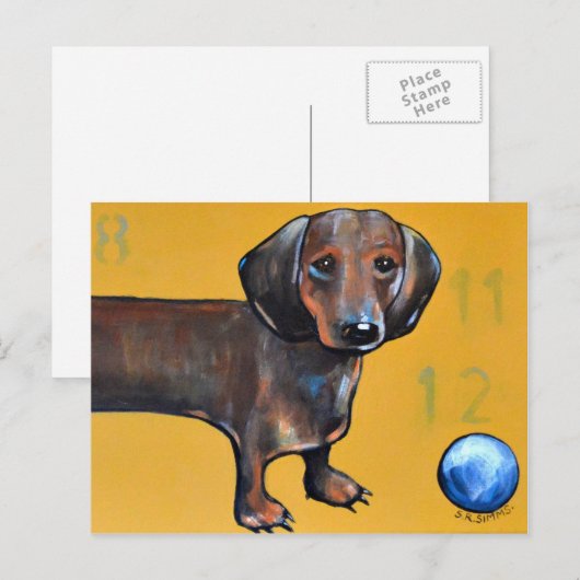 フランク。 ポストカード (正面/裏面)