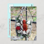 フランク、レオ、マンダリン ポストカード (正面/裏面)