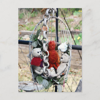 フランク、レオ、マンダリン ポストカード