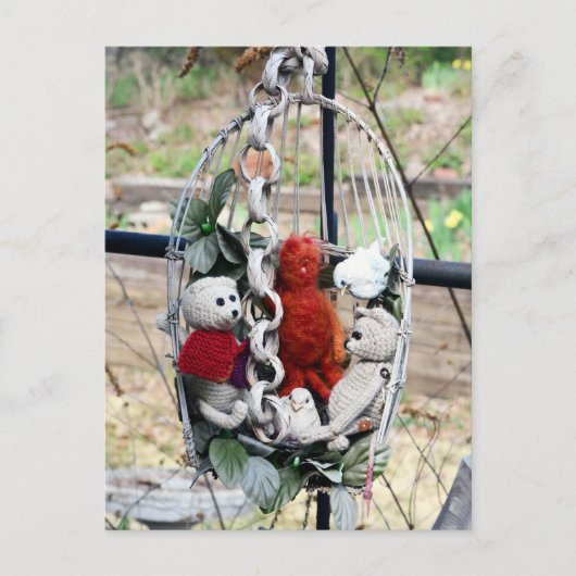 フランク、レオ、マンダリン ポストカード (正面)