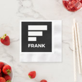 フランク 縁ありカクテルナプキン (インサイチュ)