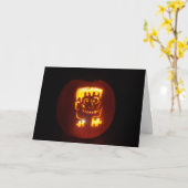 「フランク-O'-LANTERN」ハローエンカード カード (黄色い花)