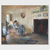 フランクW.ベンソン・レイニー・デイ ラッピングペーパー (フラット)