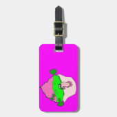 フランケンカップケーキラゲッジタグ ラゲッジタグ (正面縦)