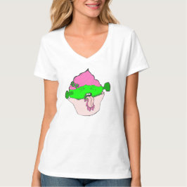 フランケンカップケーキTシャツ Tシャツ