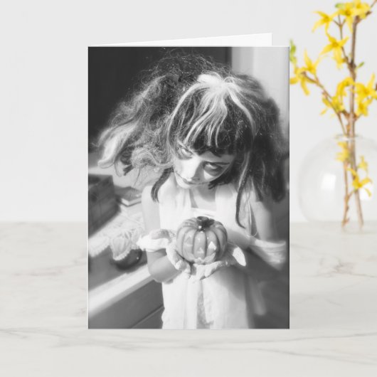 フランケンガール カード (黄色い花)