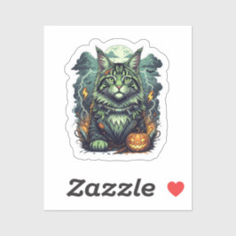 フランケンクーン – Maine Coonハロウィーン シール