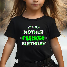 フランケンシュタインおもしろいイット・マイ・誕生日・ハロウィーン ベビーTシャツ