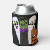 フランケンシュタインおもしろい幽霊パンプキンインビジブルマン 缶クーラー (缶正面)