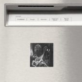 フランケンシュタインのイラストレーション マグネット (インサイチュ (食洗機))