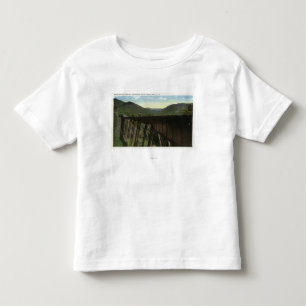 フランケンシュタインのトレッスルのクローフォードのノッチの眺め トドラーTシャツ