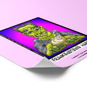 フランケンシュタインのハムスターおもしろいアニメのポスター ポスター (角)