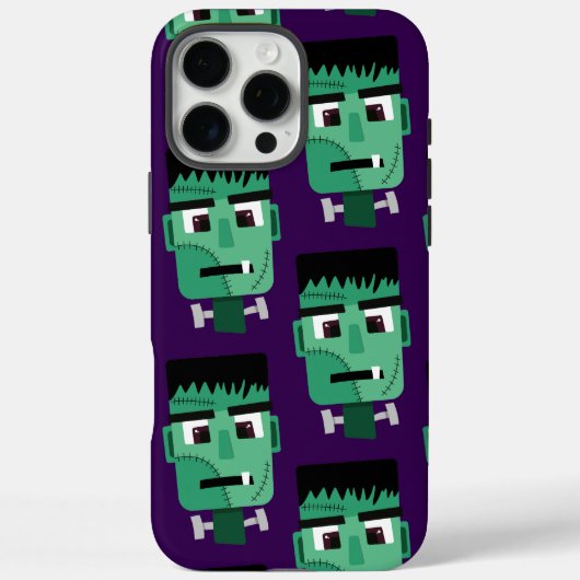 フランケンシュタインのモンスターの頭 Case-Mate iPhoneケース (裏面)