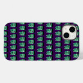 フランケンシュタインのモンスターの頭 Case-Mate iPhoneケース (裏面 (横))