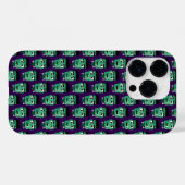 フランケンシュタインのモンスターの頭 Case-Mate iPhoneケース (裏面 (横))