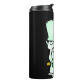 フランケンシュタインのモンスターシェリーラブ&レイジ引用文 タンブラー (回転左)