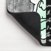 フランケンシュタインのモンスターシェリーラブ&レイジ引用文 マウスパッド (コーナー)