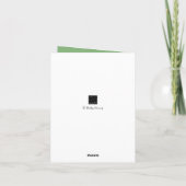 フランケンシュタインのモンスター ハロウィン シーズンカード (裏面)