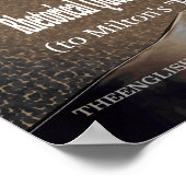 フランケンシュタインの修辞問題 ポスター (角)