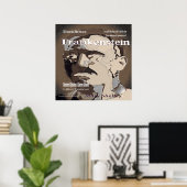 フランケンシュタインの修辞問題 ポスター (ホームオフィス)