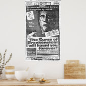 『フランケンシュタインの呪い』（1957年）広告 – ポスター (キッチン)