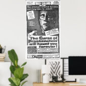 『フランケンシュタインの呪い』（1957年）広告 – ポスター (ホームオフィス)