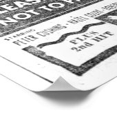 『フランケンシュタインの呪い』（1957年）広告 – ポスター (角)