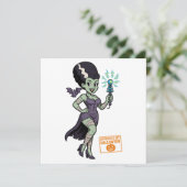 フランケンシュタインの妻 カートゥーン 招待状 (スタンド正面)