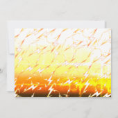 フランケンシュタインの怪物 ピーク・ア・ブー 招待状 (裏面)