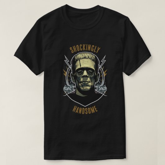 フランケンシュタインの怪物 Tシャツ (デザイン正面)