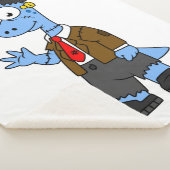 フランケンシュタインの格好をした漫画のブロントサール。 シェルパブランケット (3/4)