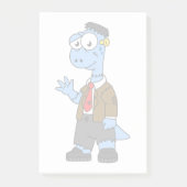 フランケンシュタインの格好をした漫画のブロントサール。 ポストイット (正面)