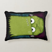 フランケンシュタインの気難しいモンスターハロウィン アクセントクッション (正面)