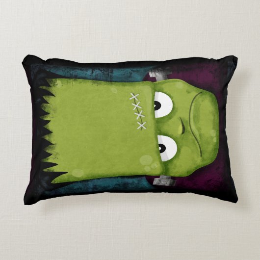 フランケンシュタインの気難しいモンスターハロウィン アクセントクッション (正面)