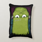 フランケンシュタインの気難しいモンスターハロウィン アクセントクッション (裏面(縦))