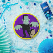 フランケンシュタインの紙皿 ペーパープレート (パーティー)