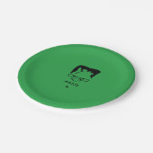 フランケンシュタインの紙皿 ペーパープレート (アングル)