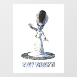 フランケンシュタインの花嫁でStay Freaky! ウィンドウサイン