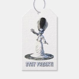 フランケンシュタインの花嫁でStay Freaky! ギフトタグ
