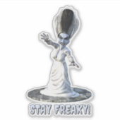 フランケンシュタインの花嫁でStay Freaky! シール (正面)