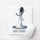 フランケンシュタインの花嫁でStay Freaky! マウスパッド (マウス)