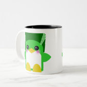 フランケンシュタインの花嫁の可愛いペンギン ツートーンマグカップ (正面左)