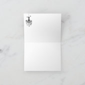 フランケンシュタインの花嫁 ハロウィン ウェディング サンクス サンキューカード (内部)