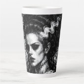 フランケンシュタインの花嫁 ― BurnsInHellによって蘇る カフェラテマグ (正面)