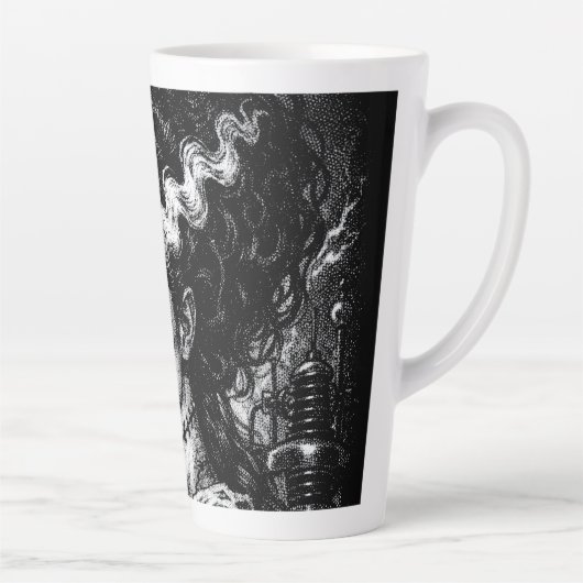 フランケンシュタインの花嫁 ― BurnsInHellによって蘇る カフェラテマグ (右)